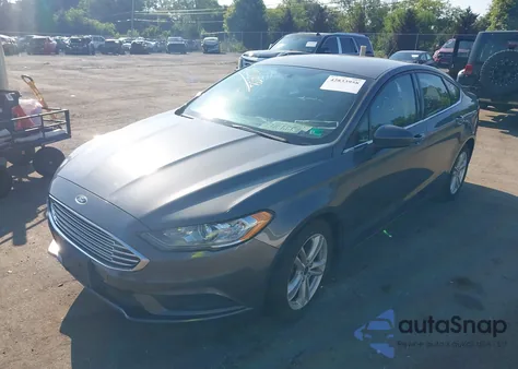 2018 Ford Fusion Se из США, поврежденный, VIN 3FA6P0H77JR195920